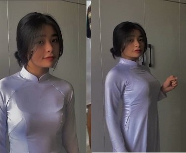Gặp em nữ sinh áo dài siêu dâm - sex vn