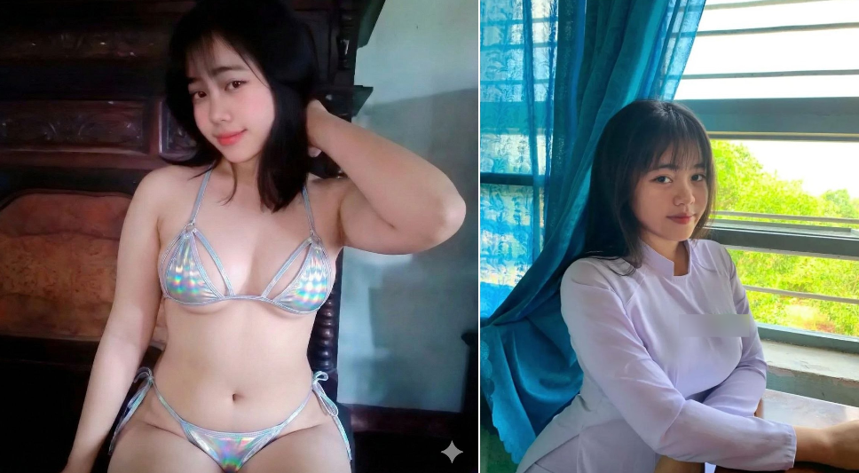 Nữ sinh lồn múp khoe dáng cho bạn xem