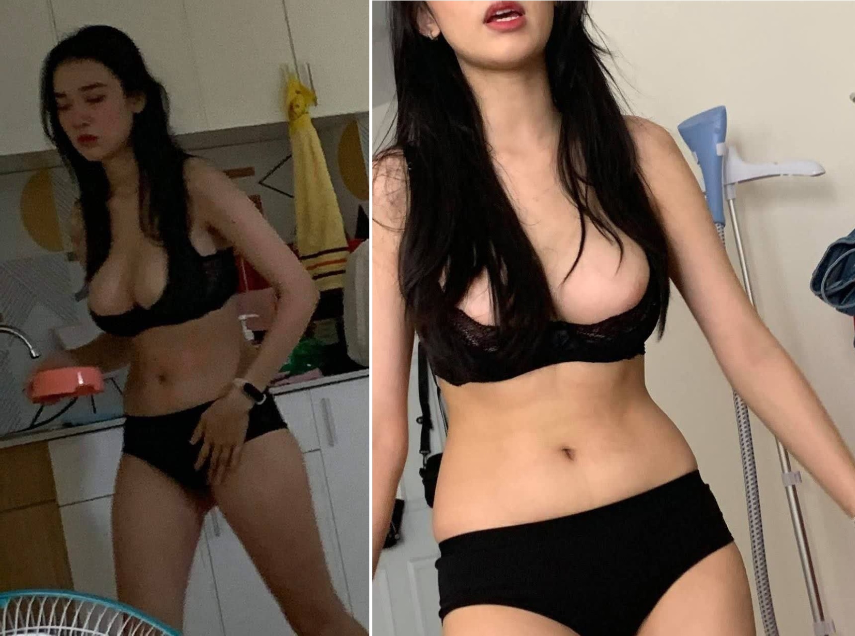 Gái xinh vú to bị bạn trai tung clip 18+ - Sex Viet