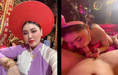 Cô đồng dâm bú cu người dâng lễ - Sex Viet