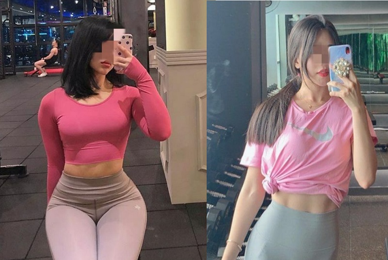 Sướng quá được chịch em gái tập gym - không che