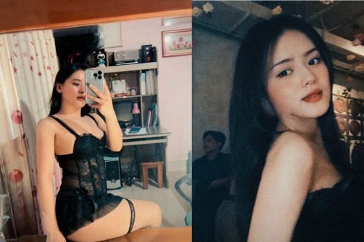 Em sugar baby xinh đẹp đầy vẻ dâm đãng quyến rũ - VIET69